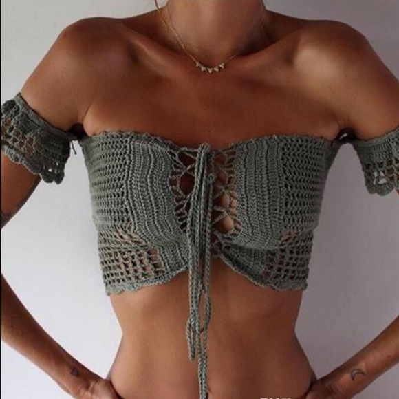 SALE ❌last one ❌Crochet short set - Picture 3 of 6